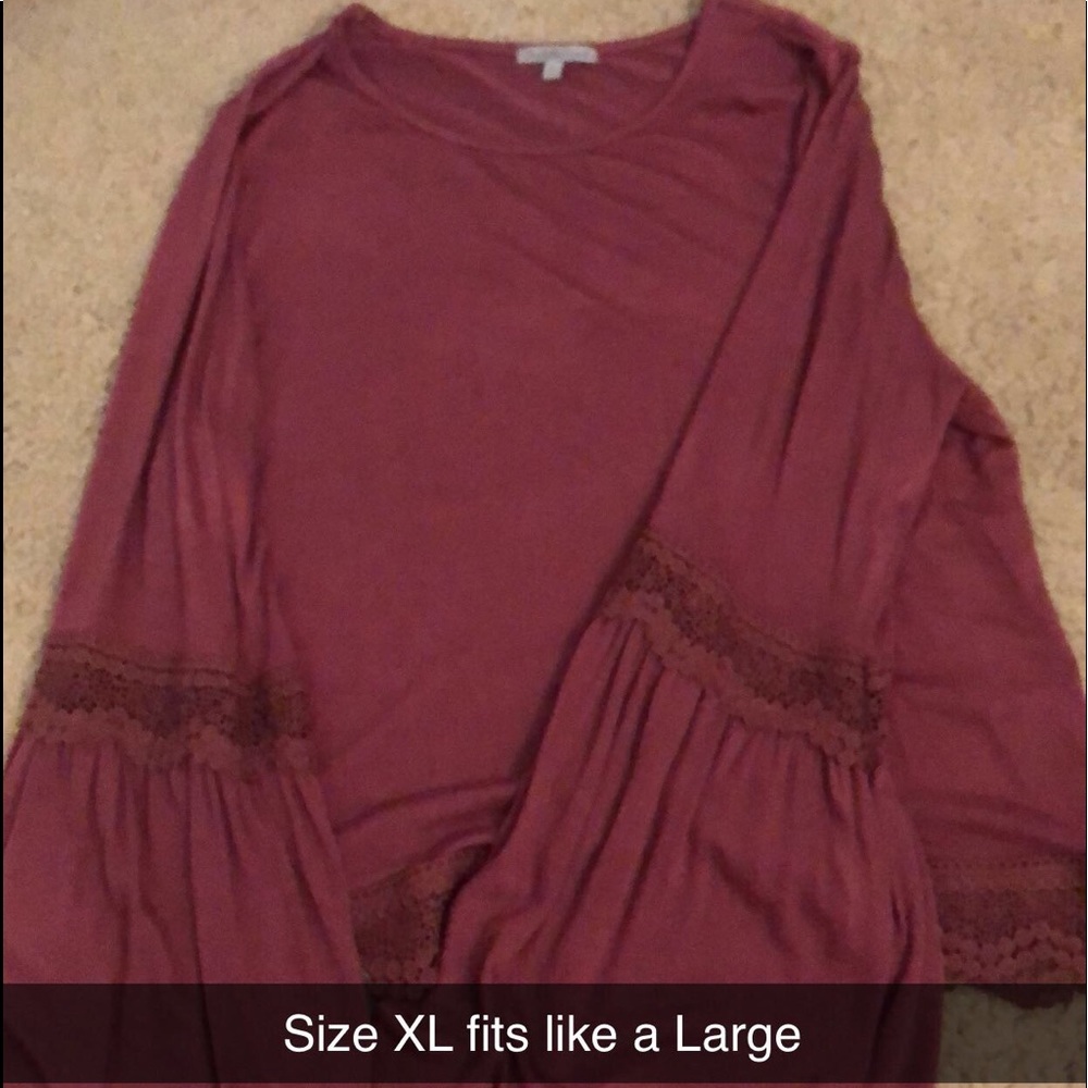 Long sleeve flowy shirt